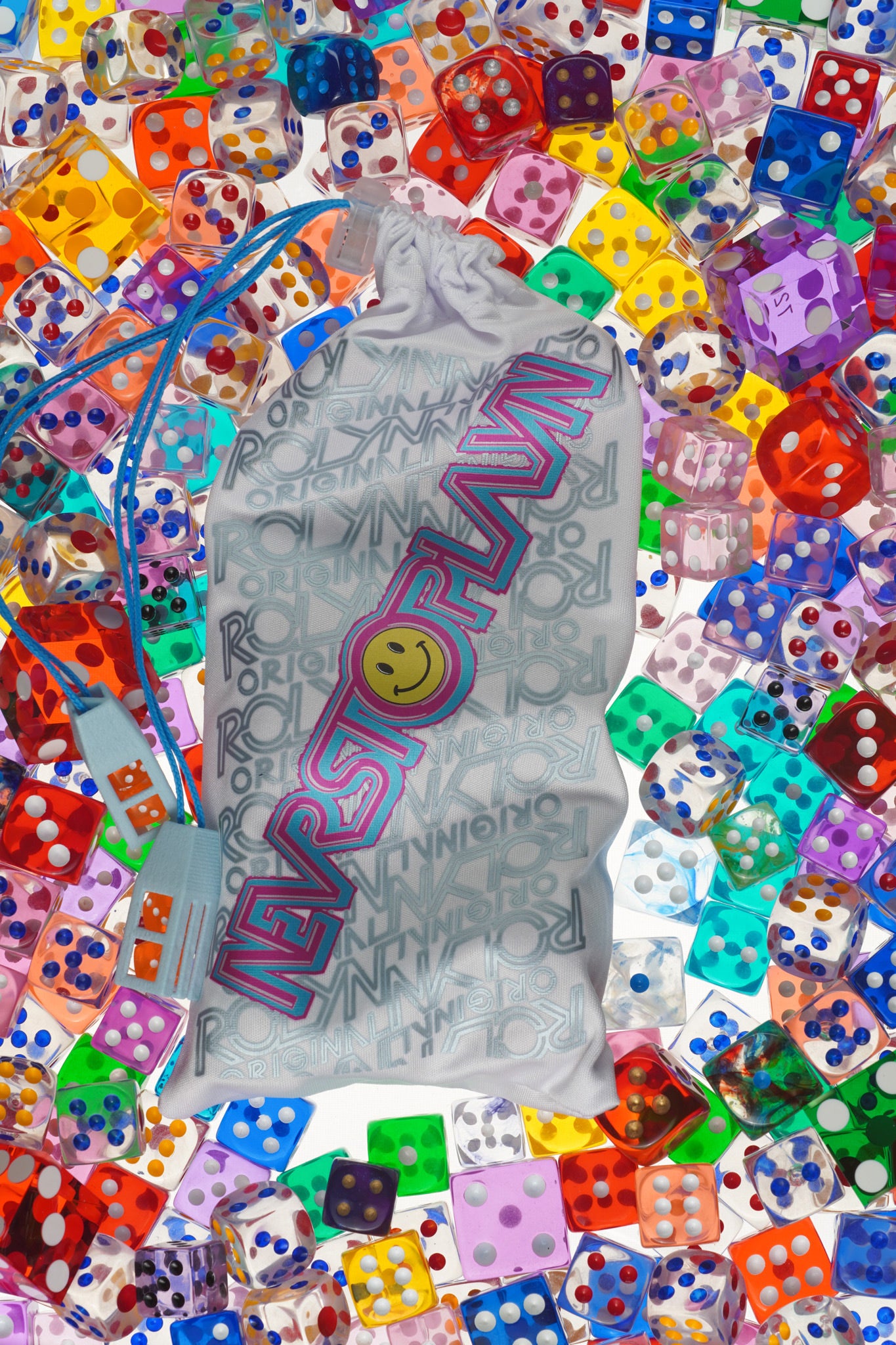 Powder Blue Dice Bag