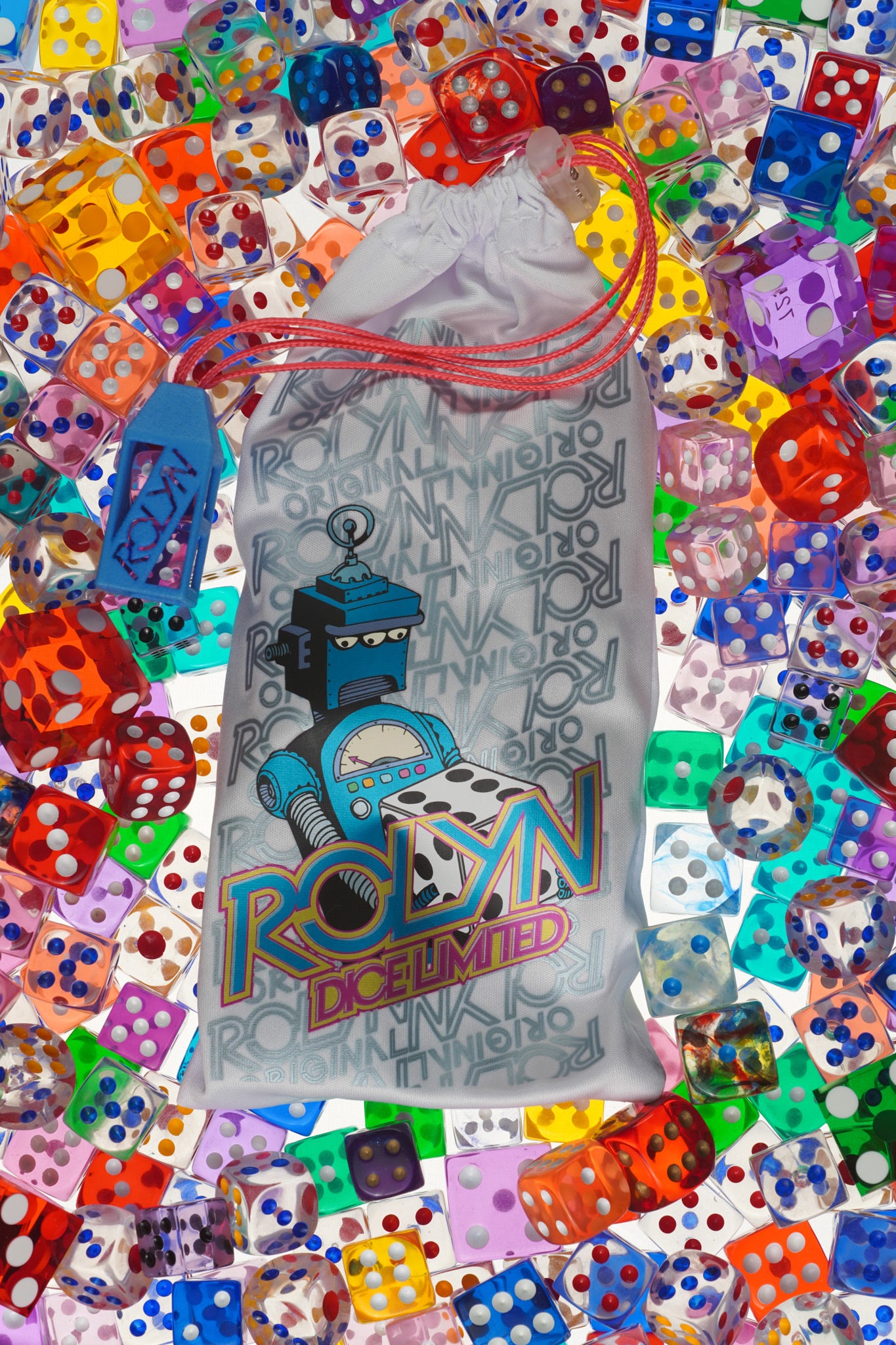 Sky Blue Dice Bag